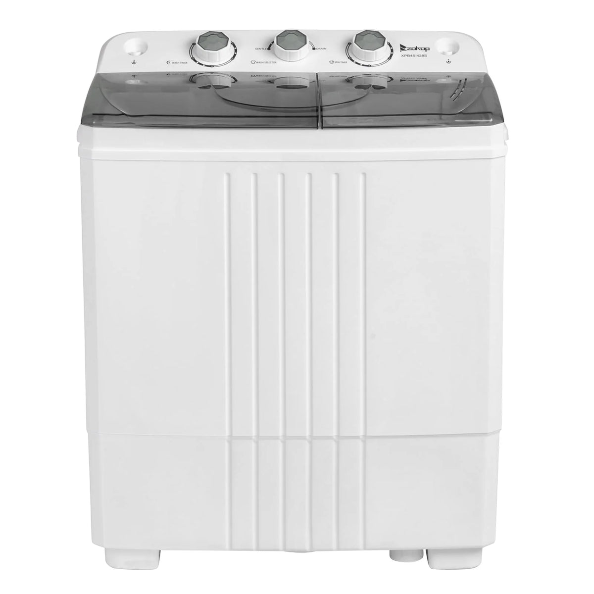 Portable 20lbs Twin Tub Compact Semi-automatic Washing Machine J74080