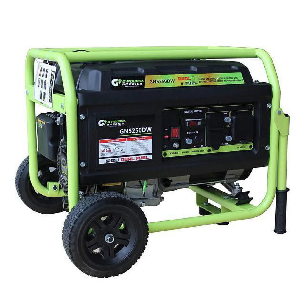 5250-Watt Dual Fuel Propane and Gasoline Generator Z208686