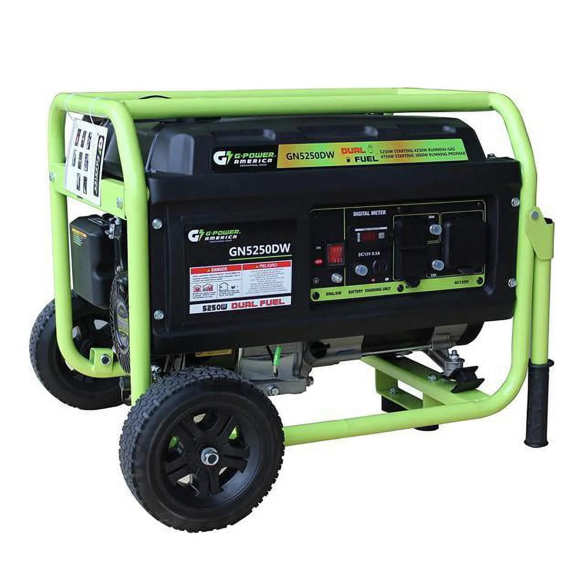 5250-Watt Dual Fuel Propane and Gasoline Generator Z208686