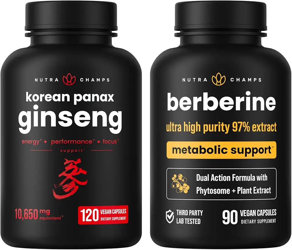 Ginseng & Berberine Metabolic Support V671