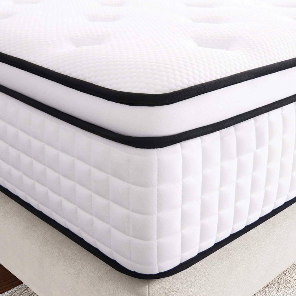 Queen 12 Hybrid Innerspring Gel Memory Foam Mattress Y42558