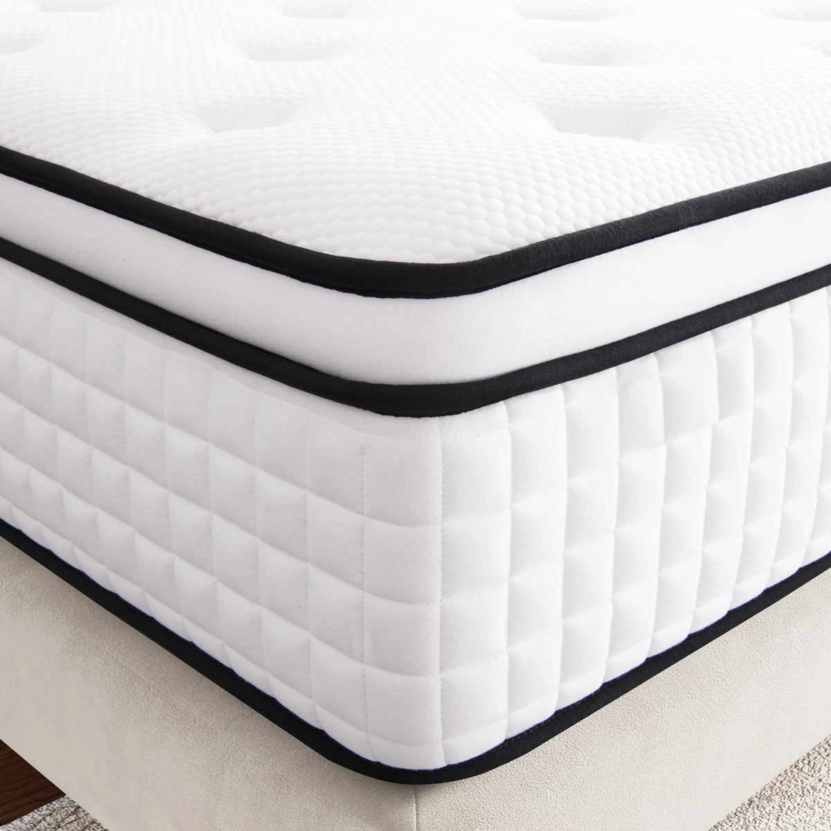 Queen 12 Hybrid Innerspring Gel Memory Foam Mattress Y42558