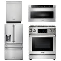 30 Propane Gas Range, Microwave, Refrigerator, Dishwasher E46745