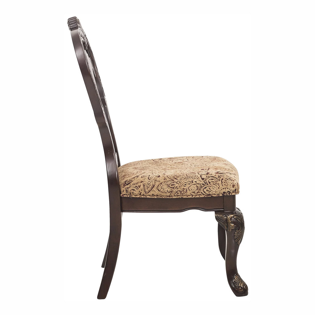2pc Fabric Upholstered Side Chairs R1248