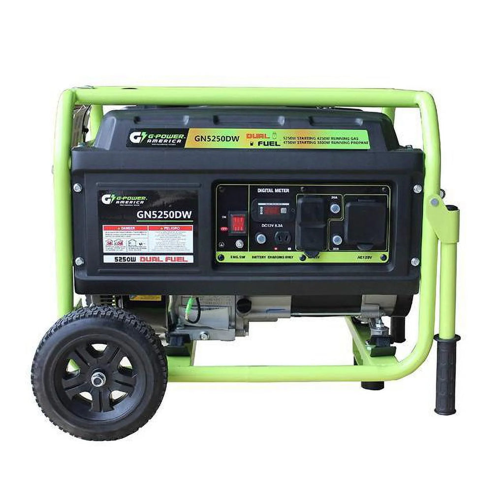 5250-Watt Dual Fuel Propane and Gasoline Generator Z208686