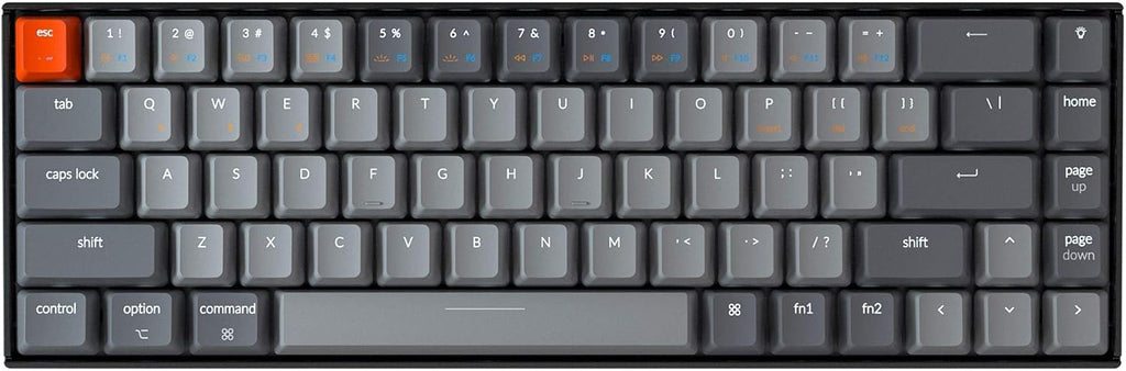 Hot Swappable Wireless Mechanical Gaming Keyboard 65% Compact 68-Key RGB P79413