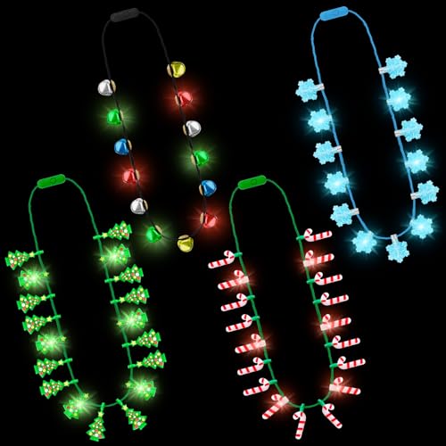 Christmas Light Up Necklace H134