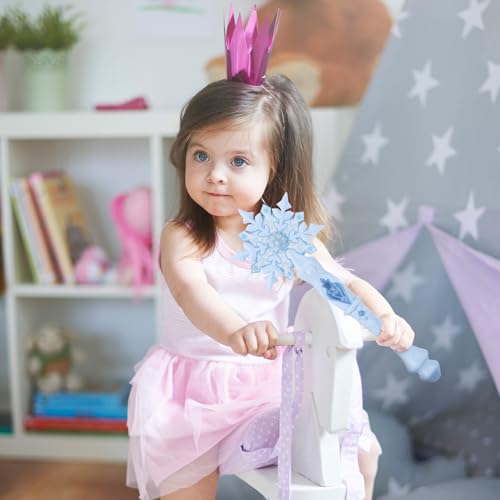 Light Up Wand Snowflake Princess Wands N7893