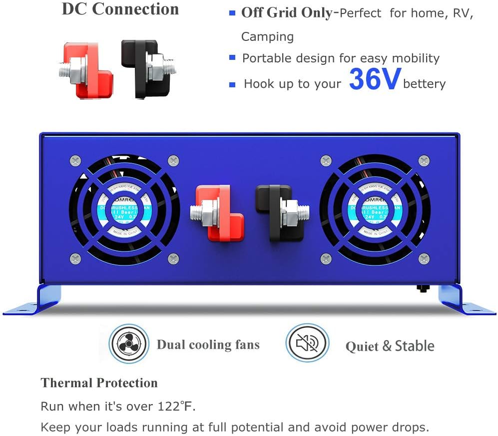 36 Volt 3500W Pure Sine Wave Inverter O653255