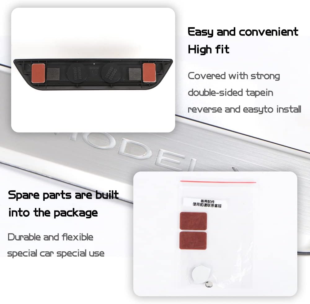 Door Sill Protector with LED Light, 4 Pieces O559
