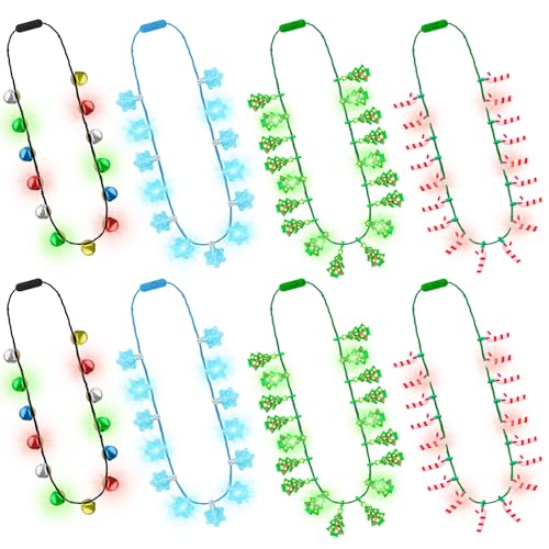 Christmas Light Up Necklace H134