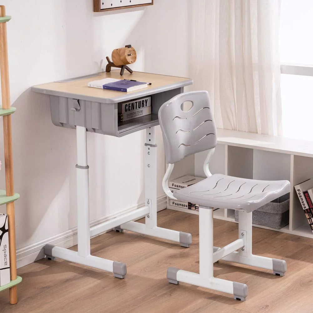 Kids Desk and Chair Set, Height Adjustable P14084