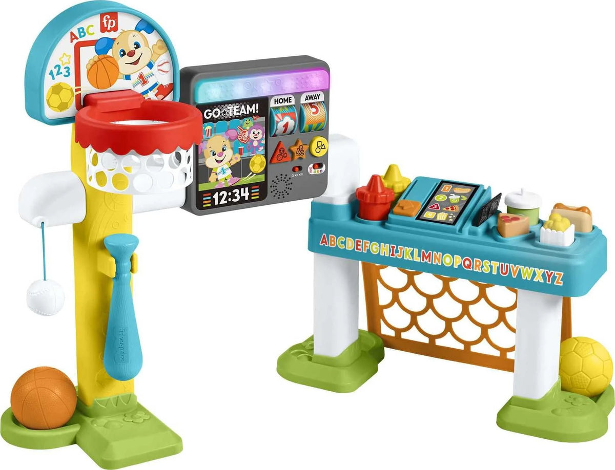 4-in-1 Sports Activity Center Toddler Learning Toy I844980