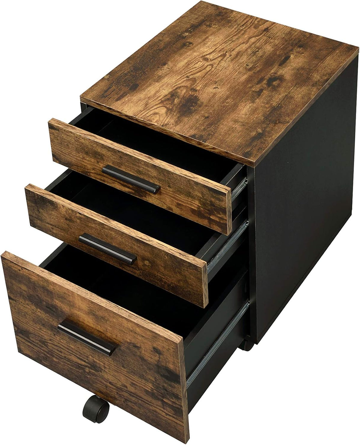 Weathered Oak File Cabinet K593