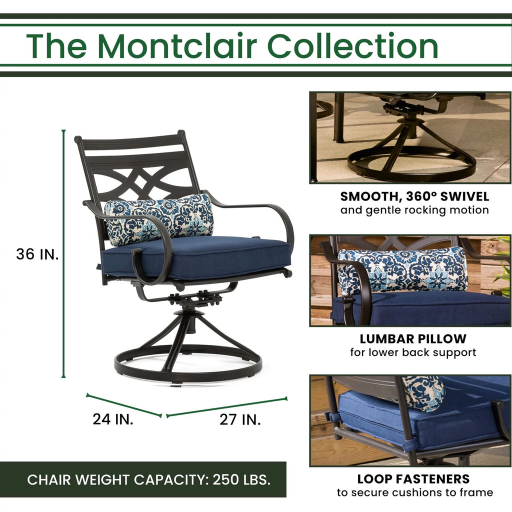 9-Piece All-Weather Outdoor Patio Dining Set J5839