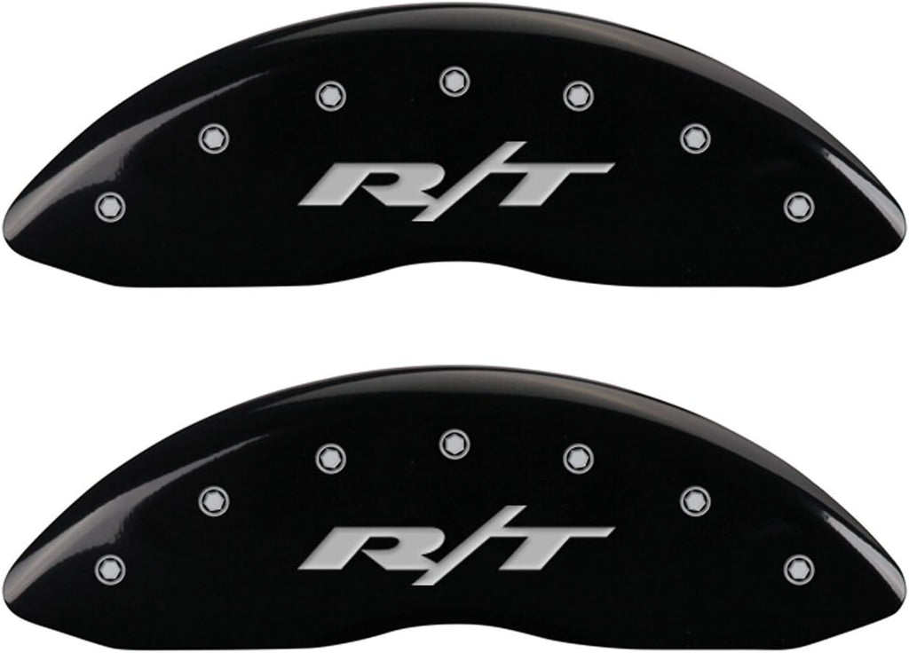 Red Powder Coat Finish Front and Rear Caliper Cover Set of 4 D588440