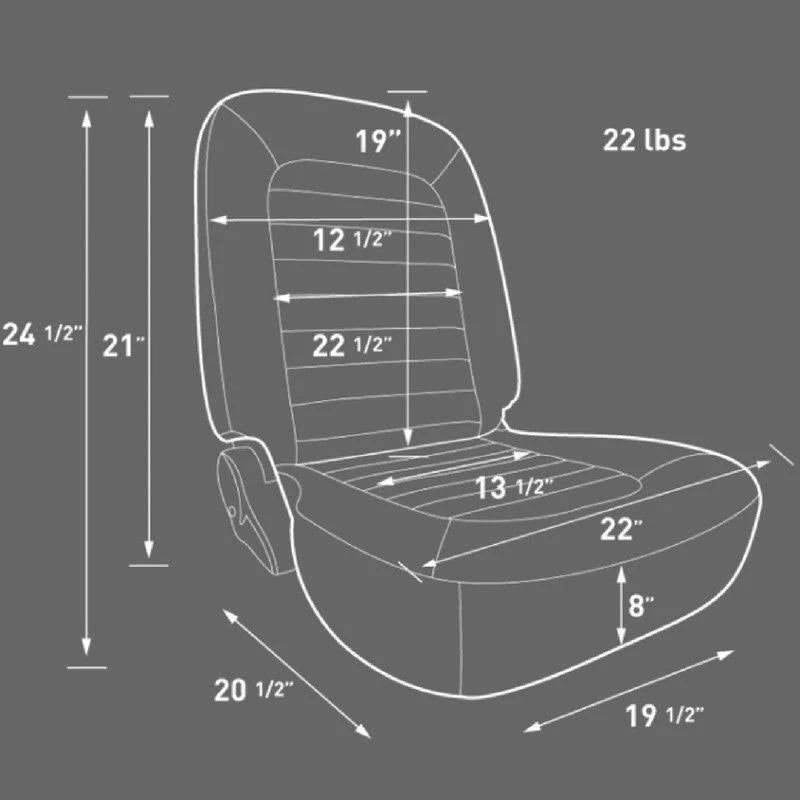 Black Vinyl Seat F399984