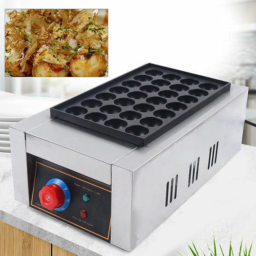 28 Holes Electric Takoyaki Grill Pan 2000W B39437