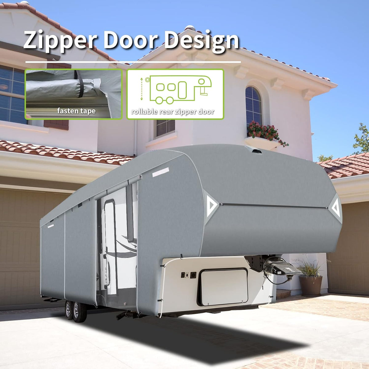 5th Wheel RV Cover for 26-29' D28149