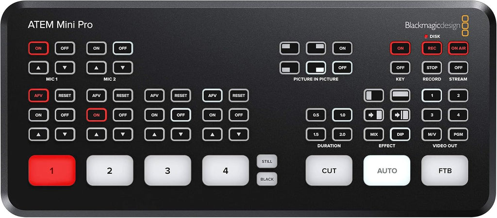 HDMI Live Stream Switcher with 12V Power Supply U918
