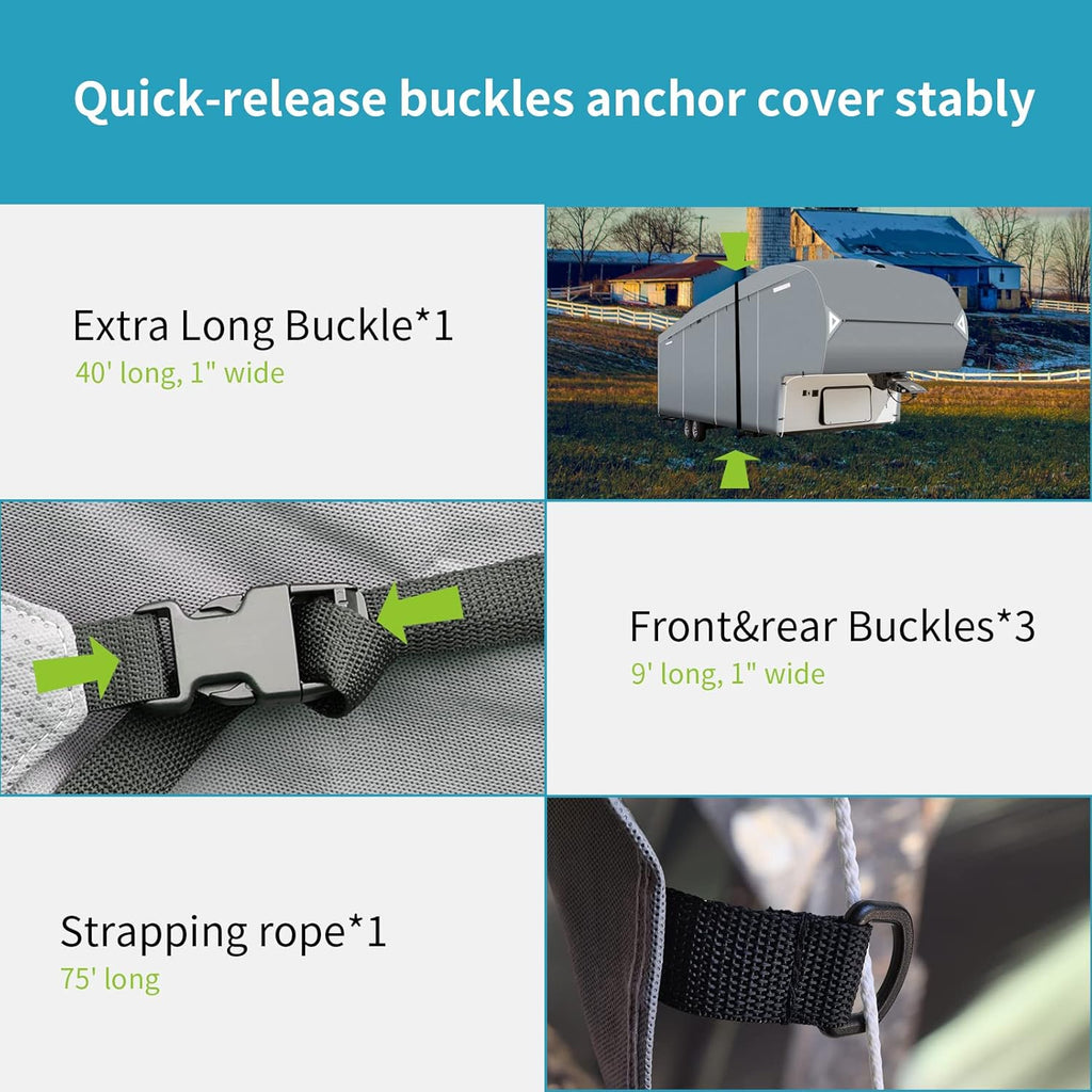 5th Wheel RV Cover for 26-29' D28149
