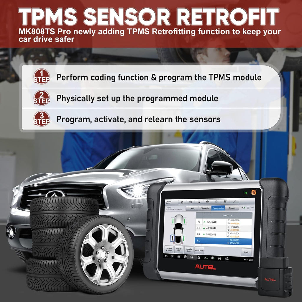 Diagnostic Scan Tool with 4 MX-Sensor P6206