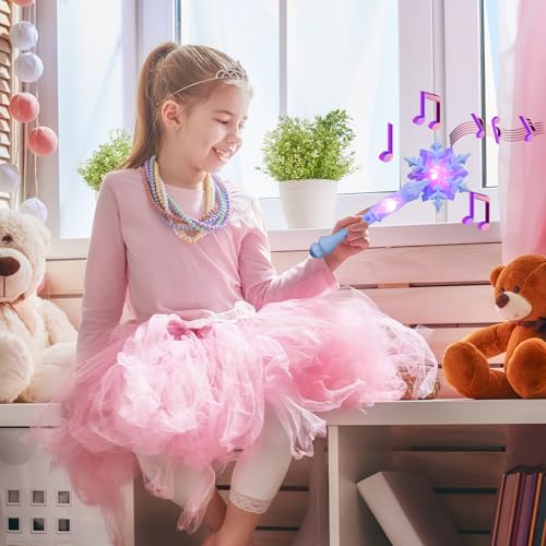Light Up Wand Snowflake Princess Wands N7893