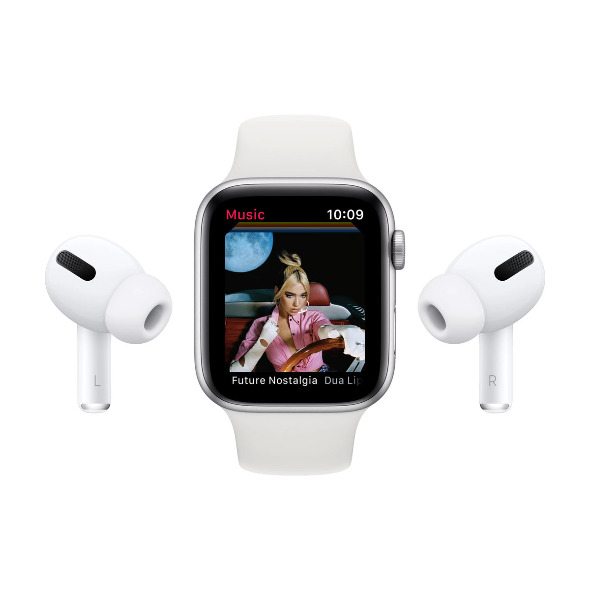 Silver 40mm Aluminum Case Smartwatch I843