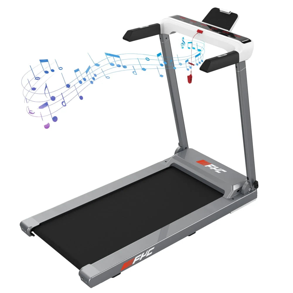 2 in 1 Folding Treadmill with Dual Display C412588