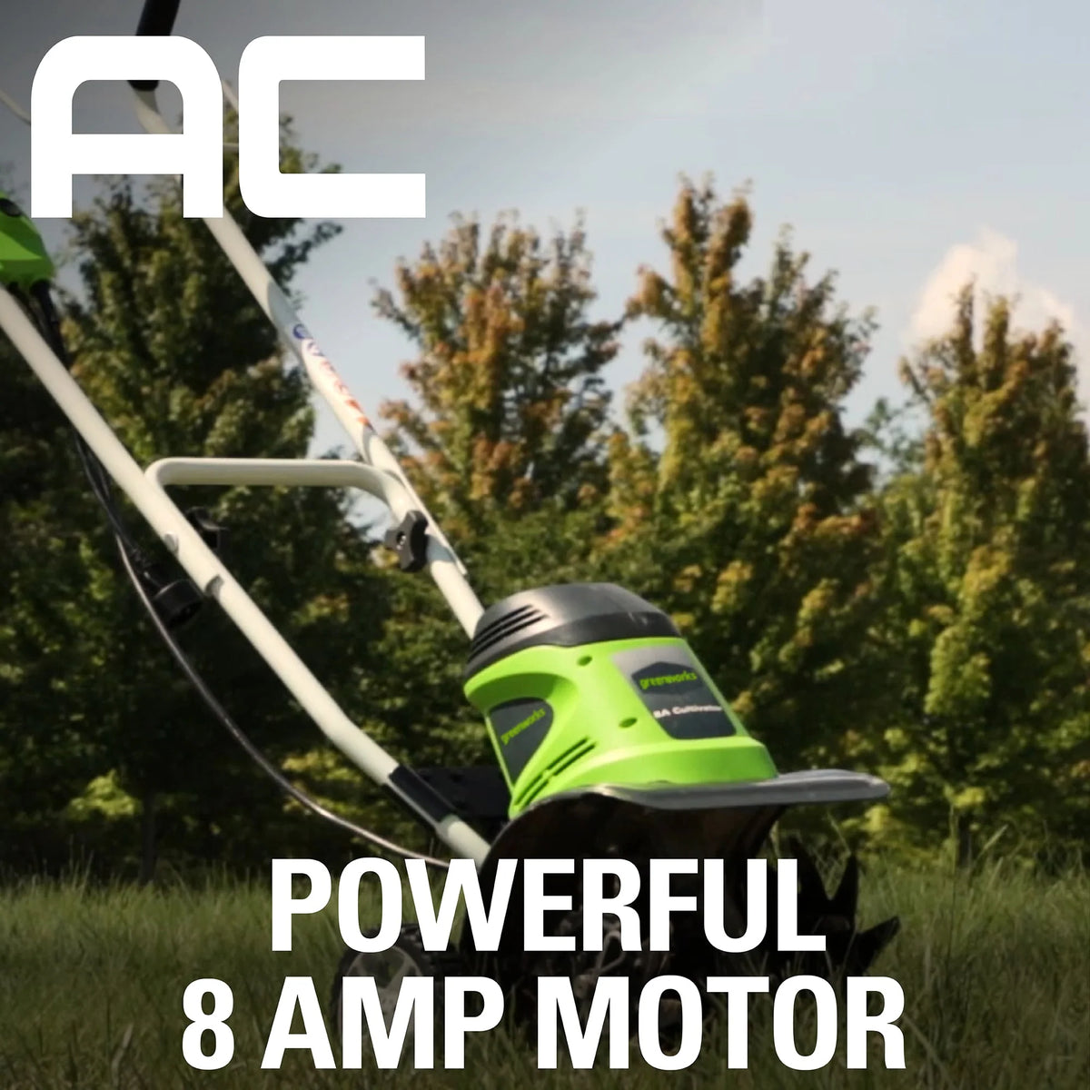 8 Amp 10-inch Corded Electric Cultivator/Tiller O5755