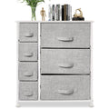 Light Gray 7 Drawers Dresser Z69978