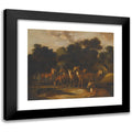 Black Modern Framed Art Print E635203