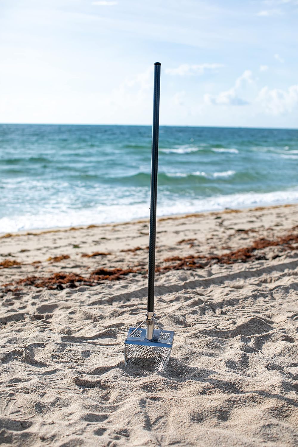 Stainless Steel Sand Scoop with Carbon Fiber Handle V962