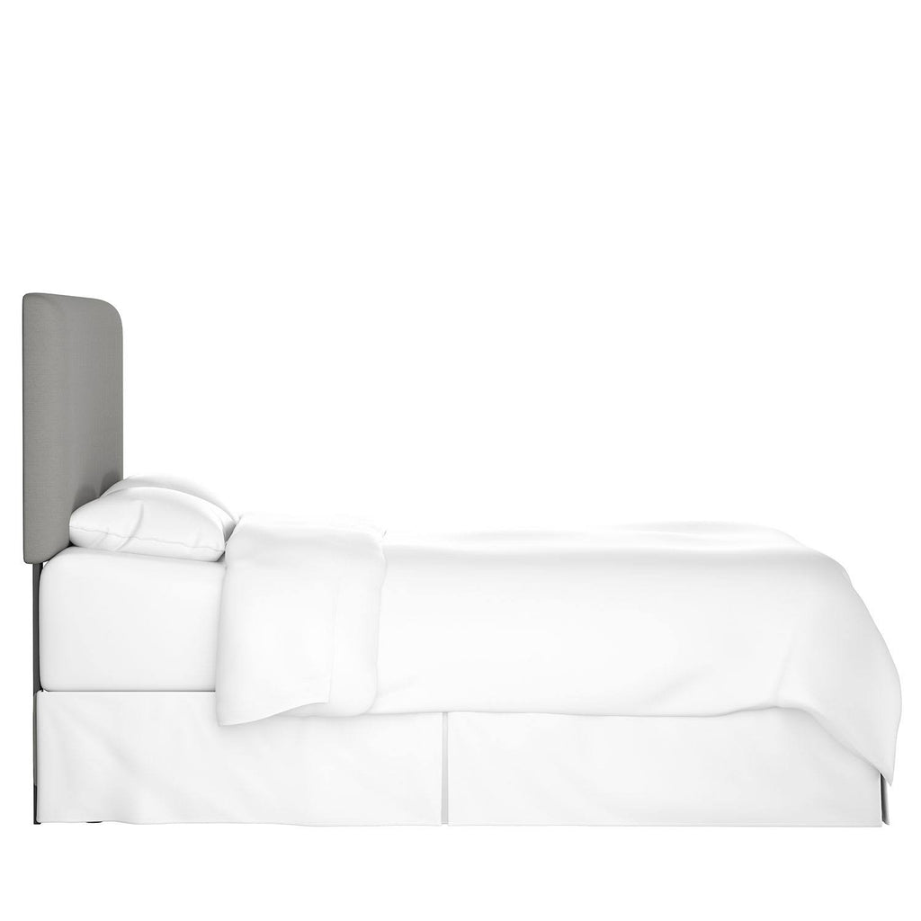 Navy Suede California King Headboard O7919
