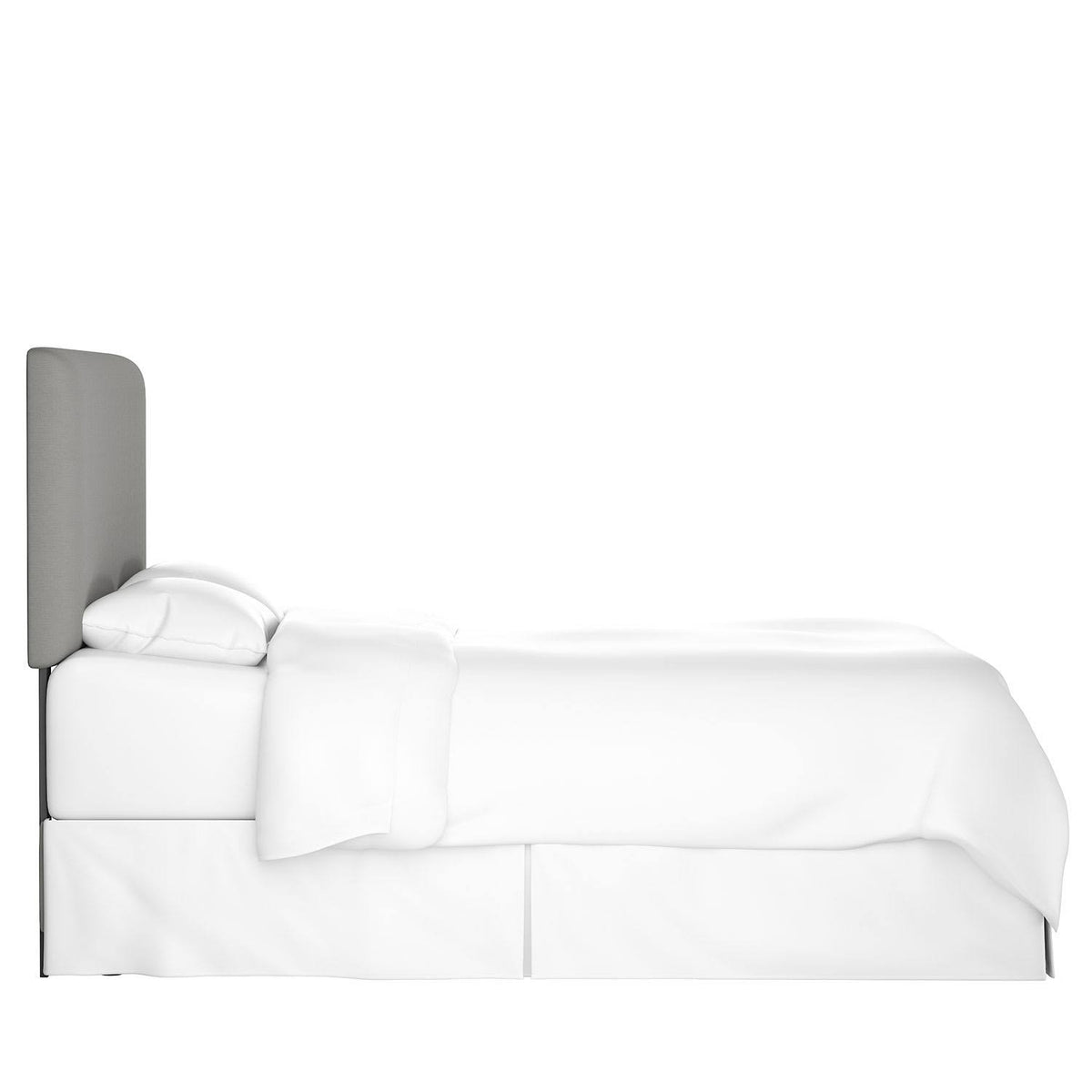 Navy Suede California King Headboard O7919