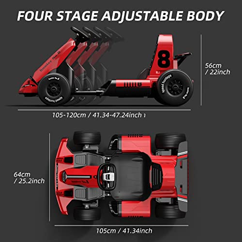 12V Battery Powered Electric Go Kart with Remote Control Y954