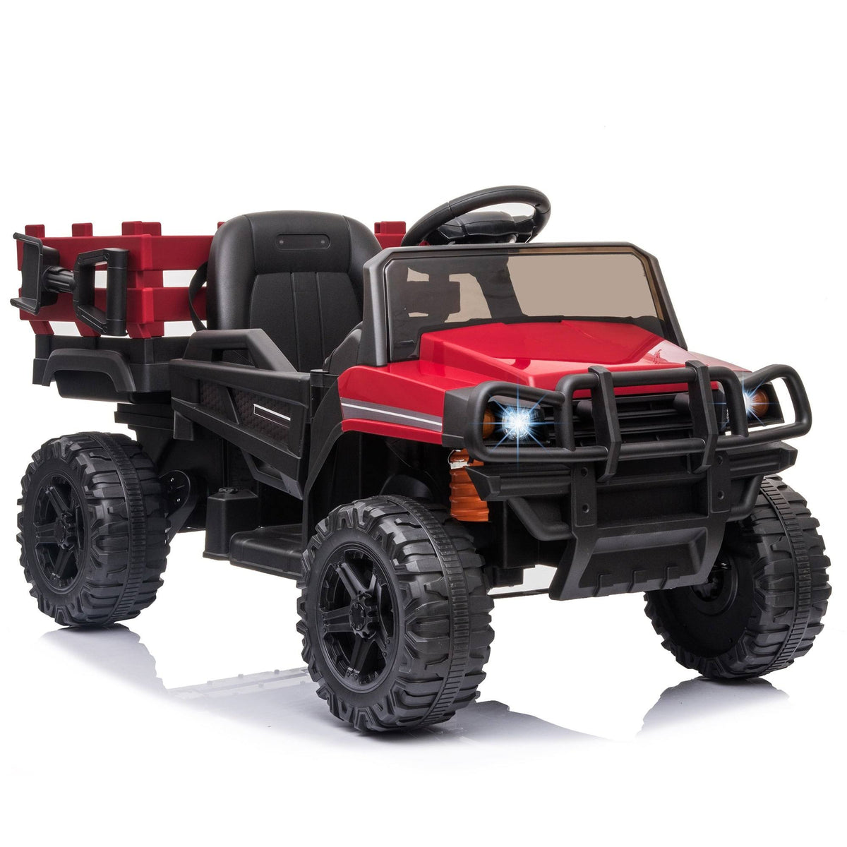 12V Ride-On Truck with Trailer and Remote Control R988