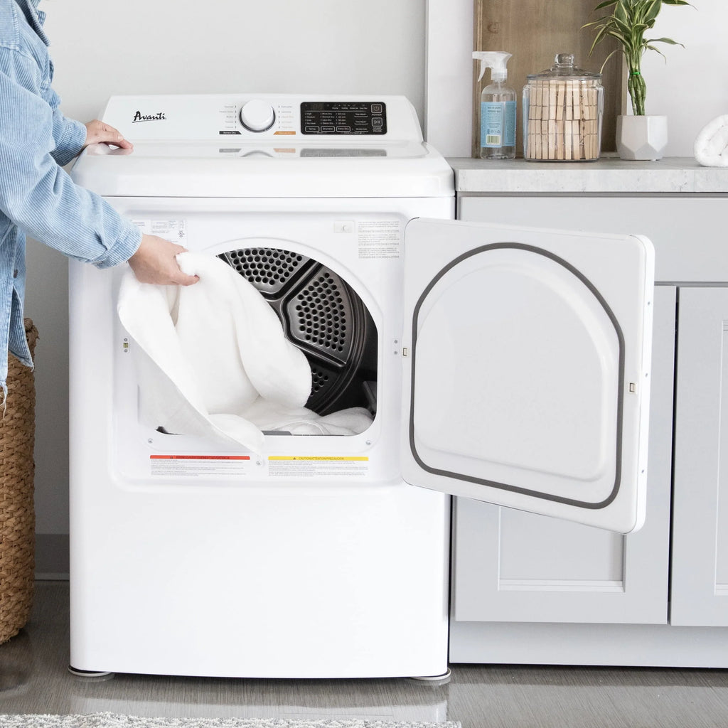 Front Load Electric Clothes Dryer 7.0 Cu. ft. White J410032