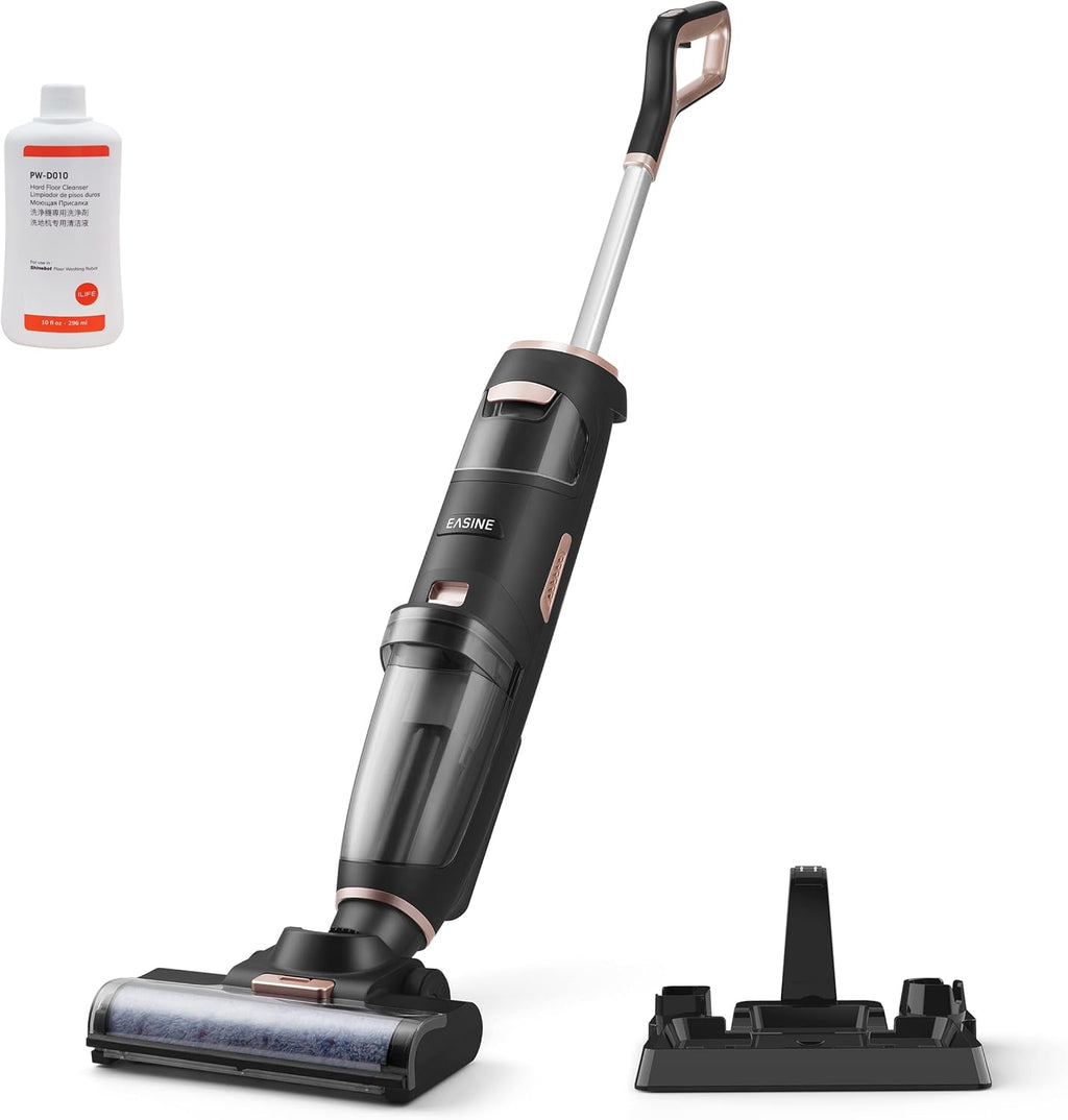 Cordless Stick Wet Dry Vacuum Cleaner, Self-Cleaning, Black Y3176