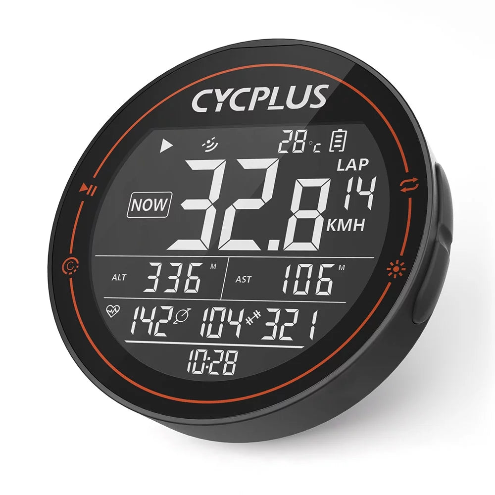 Wireless Bike Computer Speedometer Waterproof with Cadence Sensor Heart Rate Monitor X22002