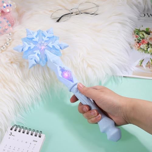 Light Up Wand Snowflake Princess Wands N7893