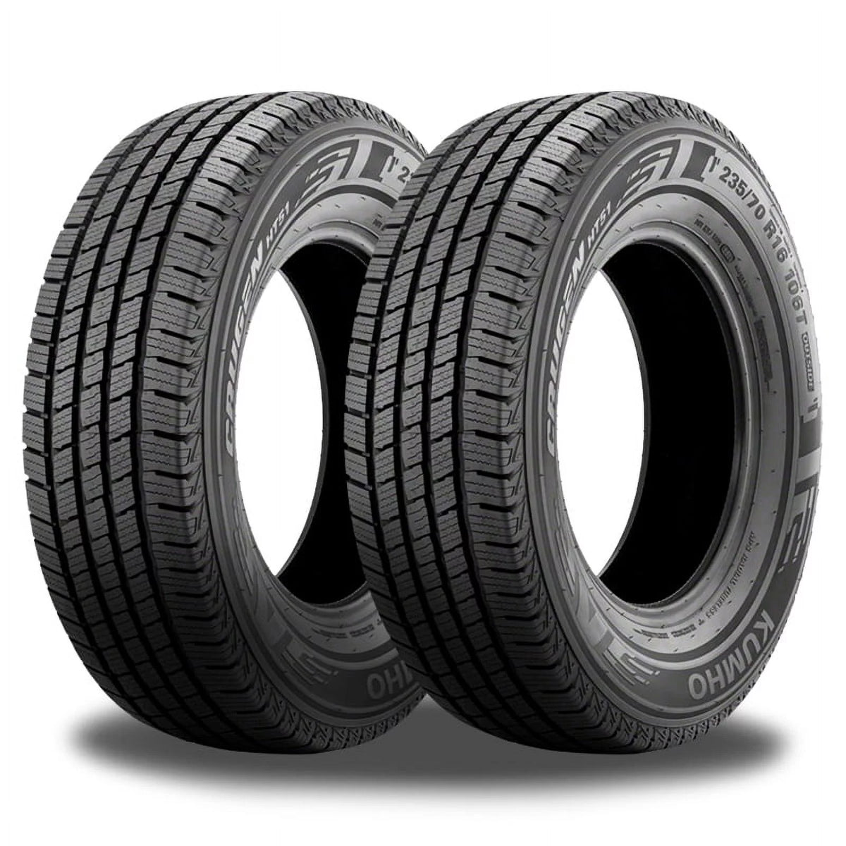 Set of 4 255/65R17 110T All Season Tires Y8653