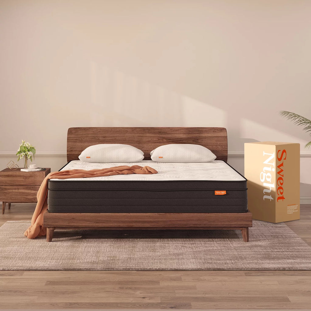 King Size Medium Firm Memory Foam Hybrid Mattress V578541