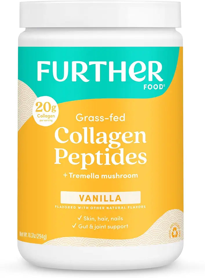Vanilla Collagen Peptides Powder 10.37 oz Q142