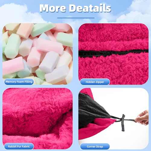 4 in 1 Memory Foam Bean Bag Chair J224375