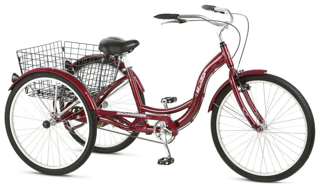 26-inch Adult Tricycle with Rear Storage Basket A9197