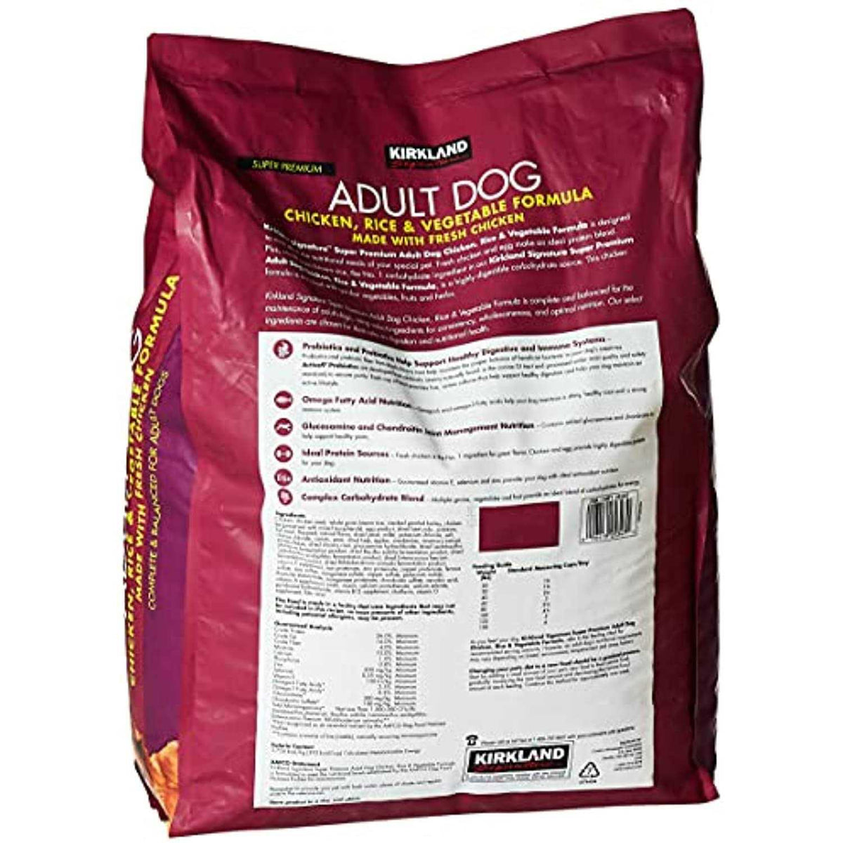 Chicken Rice Vegetable Dog Food E9450
