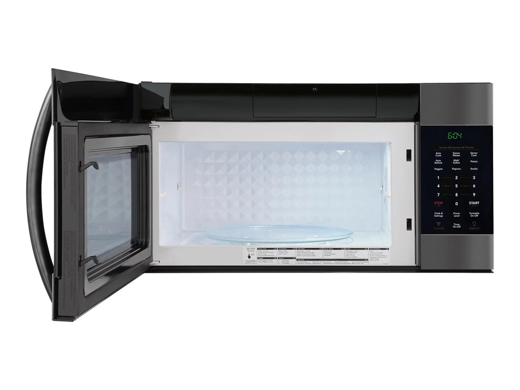 30 Over the Range Microwave with 1.7 cu. ft. Capacity Black Stainless Steel F3442