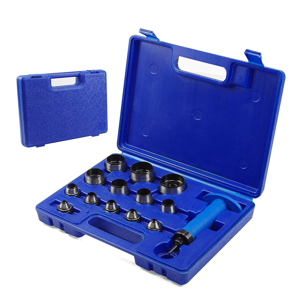 14 pcs Hollow Punch Kit with Storage Case Z58130