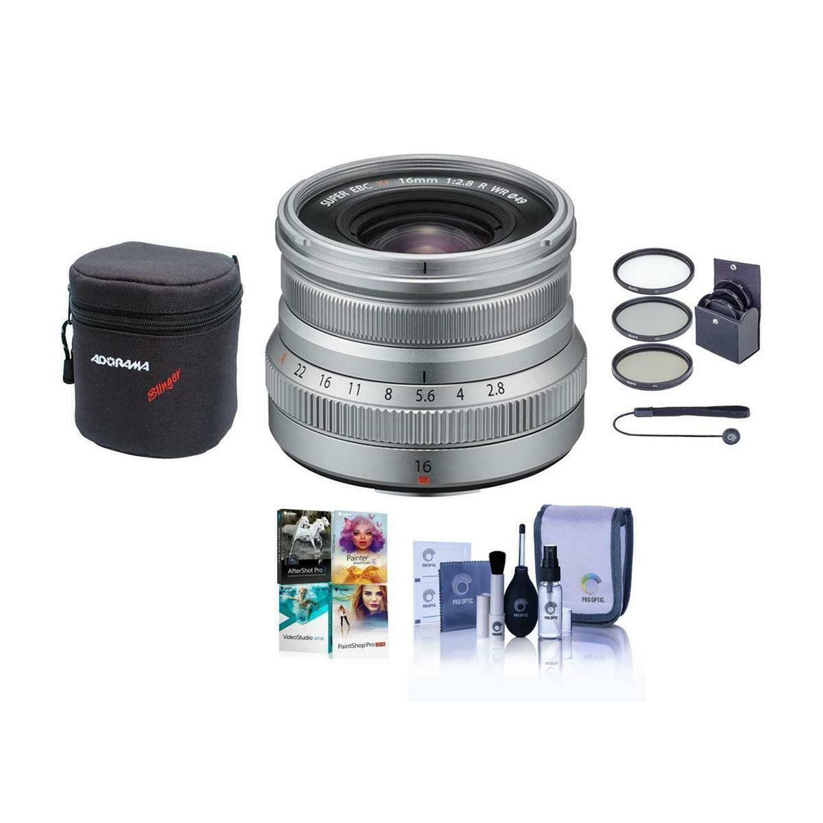 Silver 16mm f/2.8 Lens X16726